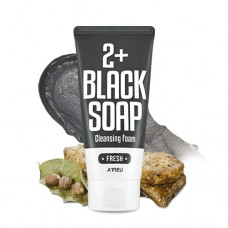 A'PIEU Fresh Blacksoap 2+ Cleansing Foam – Čistící pleťová pěna (O2357)
